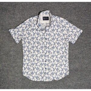Robert Graham Modern Americana Shirt Mens Large Short Sleeve Floral